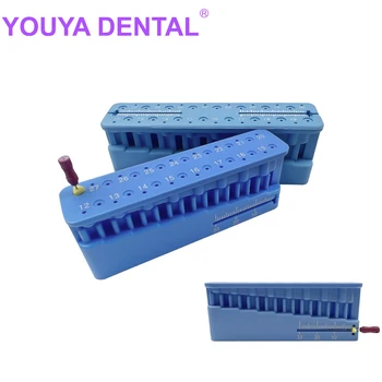 Стоматологическая Эндодонтическая Линейка Блок-Файлы Измерительные Инструменты Автоклавируемый Держатель Файлов Стоматологический Инструмент Endo Ruler Стоматологический Инструмент Plasti 0