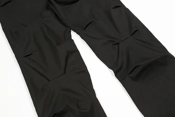 Уличная одежда, мужские мешковатые брюки-карго, широкие брюки в стиле Харадзюку, модные дизайнерские спортивные брюки в стиле хай-стрит, японский хип-хоп, винтажные брюки 5