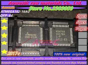 Aoweziic 2021 + 100% новый оригинальный ATMEGA162-16AU ATMEGA162 TQFP-44 8-разрядный микроконтроллер