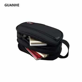 Большая сумка-органайзер GUANHE, в которую можно положить жесткий диск, USB-флэш-накопитель, кабели, аксессуары для переноски, USB-кабель для блока питания