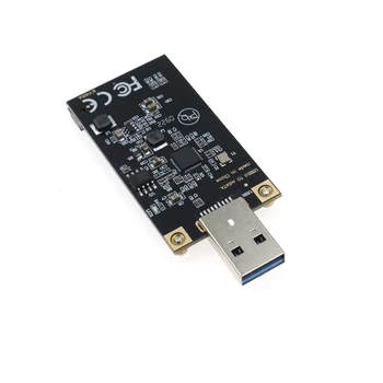 Высококачественный твердотельный накопитель Msata-USB 3.0 для мобильного жесткого диска ASM1153E с чипом Plug and Play для размеров 30 * 50 3