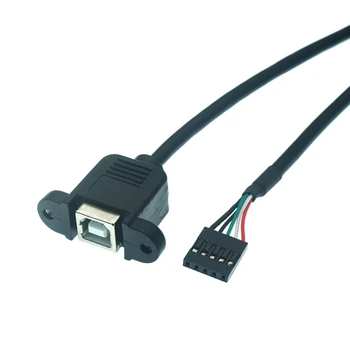 DuPont 5pin -usb 2.0/micro/mini/печатающая панель, установленная на кабеле с шагом 2,54 мм 1