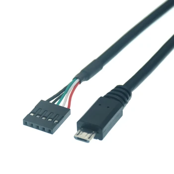 DuPont 5pin -usb 2.0/micro/mini/печатающая панель, установленная на кабеле с шагом 2,54 мм 3