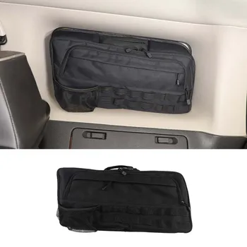 Для Hummer H3 2005-2009 Черная ткань Оксфорд Сумка для бокового окна багажника автомобиля Сумка для хранения Многофункциональная дорожная сумка Автомобильные аксессуары