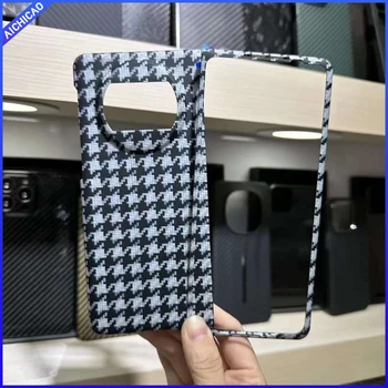 ACC- Для Huawei Mate X3 чехол для телефона Thousand Bird Check из углеродного волокна Модный чехол для телефона с защитой от падения