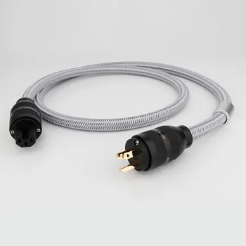 Высококачественный Высококачественный шнур питания JP Krell Hifi US/EU/AU AC Аудиофильский кабель питания Hi Fi кабель Schuko