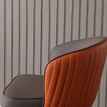 Роскошный металлический барный стул в скандинавском стиле, высокие стулья в современной европейской гостиной, переносной дизайн, Кухонные табуреты для бара, гостиничная мебель 3