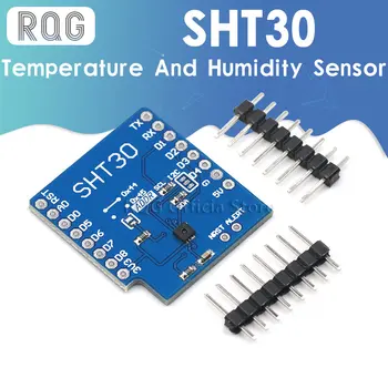 Экран SHT30 для цифрового модуля датчика температуры и влажности WEMOS D1 mini SHT30 I2C