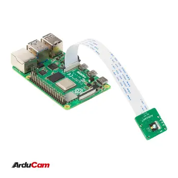 Модуль камеры Arducam с глобальным затвором для Raspberry Pi, 0,31 Мп монохромный OV7251, размер пикселя 3 мкм, подключается к встроенному MIPI CSI-2 3