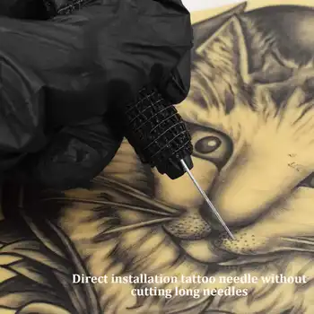2шт 3D Татуировка Ручной Тычок Ручка Ручной инструмент для татуировки DIY Легкая Раскраска Товары для татуировки в стиле Боди-Арта Иглы для татуировки Аксессуары 5