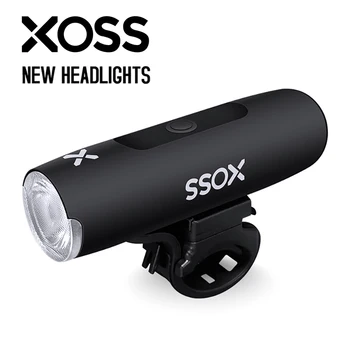 XOSS XL 400 XL 800 Велосипедный фонарь, Водонепроницаемая USB-Перезаряжаемая дорожная MTB Передняя лампа, Велосипедная вспышка, световой цилиндр