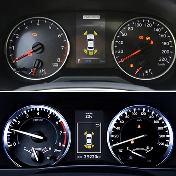 ZJCGO Комплект Парковочных Датчиков Автомобильный Парктроник С Подсветкой, Система Контроля заднего Хода, Радар для Toyota RAV4 XA40 XA50/Suzuki Across Hybrid 1