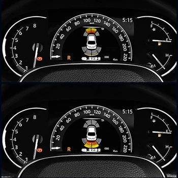 ZJCGO Комплект Парковочных Датчиков Автомобильный Парктроник С Подсветкой, Система Контроля заднего Хода, Радар для Toyota RAV4 XA40 XA50/Suzuki Across Hybrid 2
