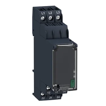 Трехфазное реле контроля и управления 8A 208-480VAC 2CO модульное реле измерения и управления RM22TG20 для контроля неисправностей