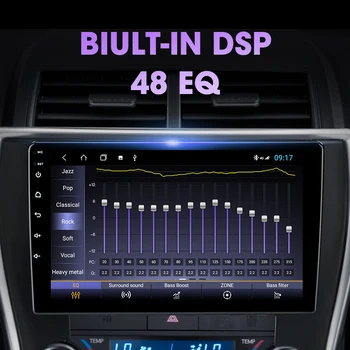 Vtopek 2din Android 11,0 Автомобильный Радиоприемник Для Toyota Camry Американской Версии V55 2015-2017 Авто Мультимедийные Плееры Навигация GPS Головное Устройство 4