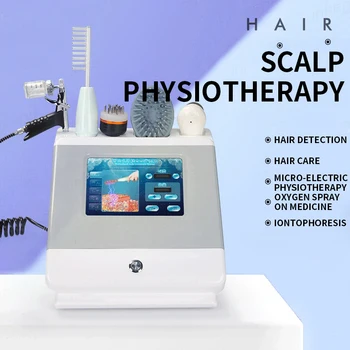 Инструмент для физиотерапии кожи головы, уход за головой, многофункциональный массаж для волос, обнаружение волосяных фолликулов 150 Вт