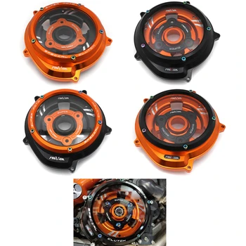 Бесплатная Доставка Крышка сцепления и пружинный фиксатор для KTM DUKE/ADV 1190/1050/1090/1290 Запчасти для мотоциклов Вторичного рынка Черный Оранжевый