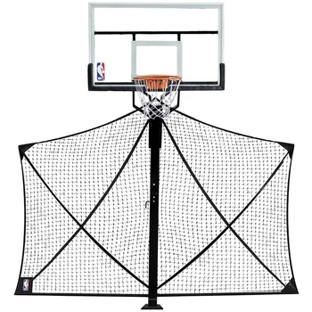 Официальная складная баскетбольная сетка 8x10 дюймов, всепогодная, черная 0