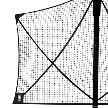 Официальная складная баскетбольная сетка 8x10 дюймов, всепогодная, черная 1