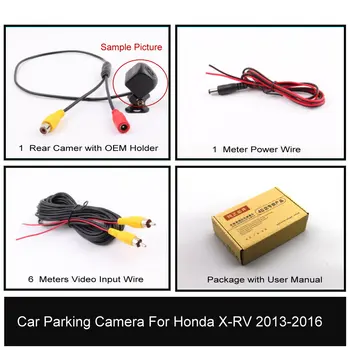 Высококачественная Автомобильная Камера FaceSky Для Honda XRV X-RV 2013-2016, Видеорегистратор заднего вида AHD/CCD 1080P, Аксессуары Для заднего Парковочного Изображения 5