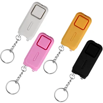 Брелок для ключей с персональной охранной сигнализацией Safesound 130 дБ со светодиодной подсветкой, Мини-Электронное устройство для самообороны для женщин, девочек и детей
