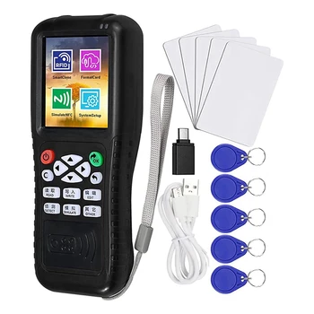 Многочастотный RFID-программатор смарт-карт, дубликатор RFID-считывателя, NFC-считыватель, декодер зашифрованных карт