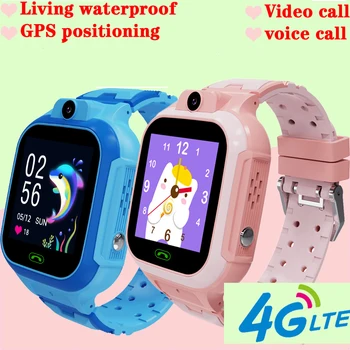 4 g умные детские часы водонепроницаемые с набором номера видеотелефон GPS LBS WiFi SOS фотография местоположения LT37 умные детские часы