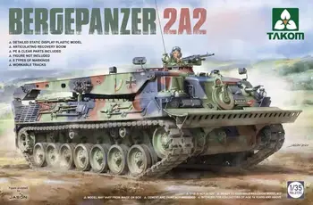 TAKOM 1/35 Bergepanzer 2A2 РАБОЧИЕ ГУСЕНИЦЫ 8 ВИДОВ РАЗМЕТКИ МОДЕЛЬНЫЙ КОМПЛЕКТ 2135