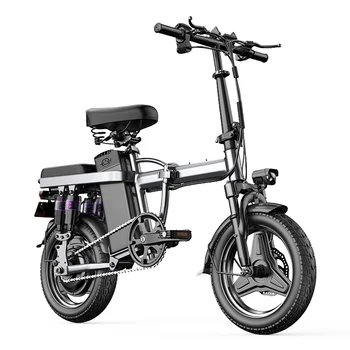 Складной Электрический велосипед, высококачественные инструменты для велоспорта, литиевая батарея, Ультралегкий и портативный электровелосипед