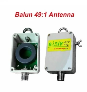 Последняя версия 1:49-49:1 Balun для КВ коротковолновой четырехдиапазонной антенны EFHW с концевым питанием 5-35 МГц 100 Вт HAM