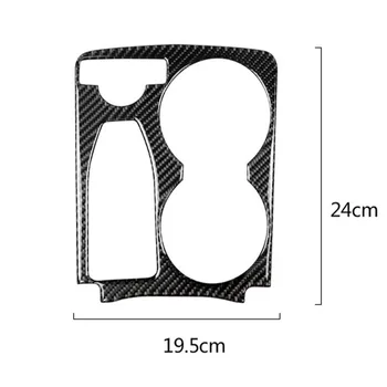 Декоративная наклейка Автомобильные наклейки 1шт 2008-2015 Прочный держатель из углеродного волокна, крышка панели, Аксессуары для интерьера