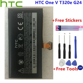 Оригинальный аккумулятор для телефона HTC One V T320e G24 BK76100 емкостью 1500 мАч + подарочные инструменты + наклейки