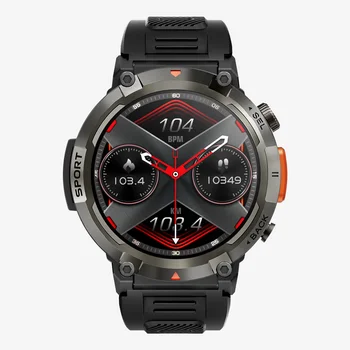 2023 новые Смарт-часы 1,45 Дюйма 360*360 Пикселей 300 мАч Smartwatch Мужские Bluetooth Call BT5.0 С Фонариком Удаленная Камера Магнитная