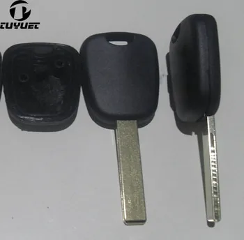 5 шт., чехол для ключей с транспондером для Citroen C2 C-Triomphe, чехол для автомобильных ключей (с пазом), лезвие HU83 1