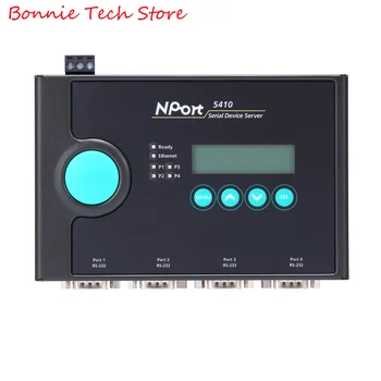 NPort5410 для серверов устройств общего назначения серии Moxa NPort 5400, сервер последовательных устройств с 4 портами RS-232