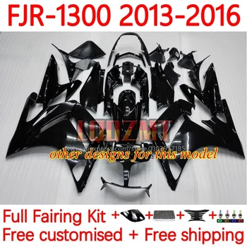 Рамка для YAMAHA металлическая черная FJR-1300 FJR 1300 A CC FJR-1300A FJR1300 2013 2014 2015 2016 FJR1300A 13 14 15 16 Обтекатель 38No.24 3