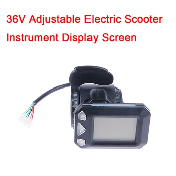 1Pc 36V Регулируемый Электрический Прибор для скутера, переключатель экрана дисплея, Акселератор для 5,5/6,5 дюймов, запчасти для скутера